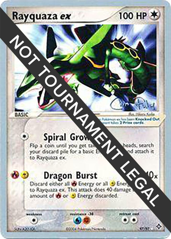 Rayquaza ex - 2004 (Chris Fulop) - World Championship Decks