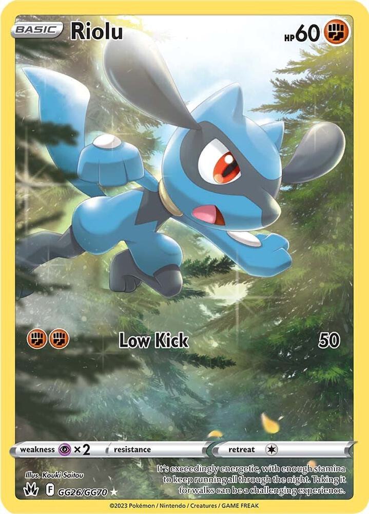 Riolu - Crown Zenith: Galarian Gallery - Pokemon - TCGplayer.com