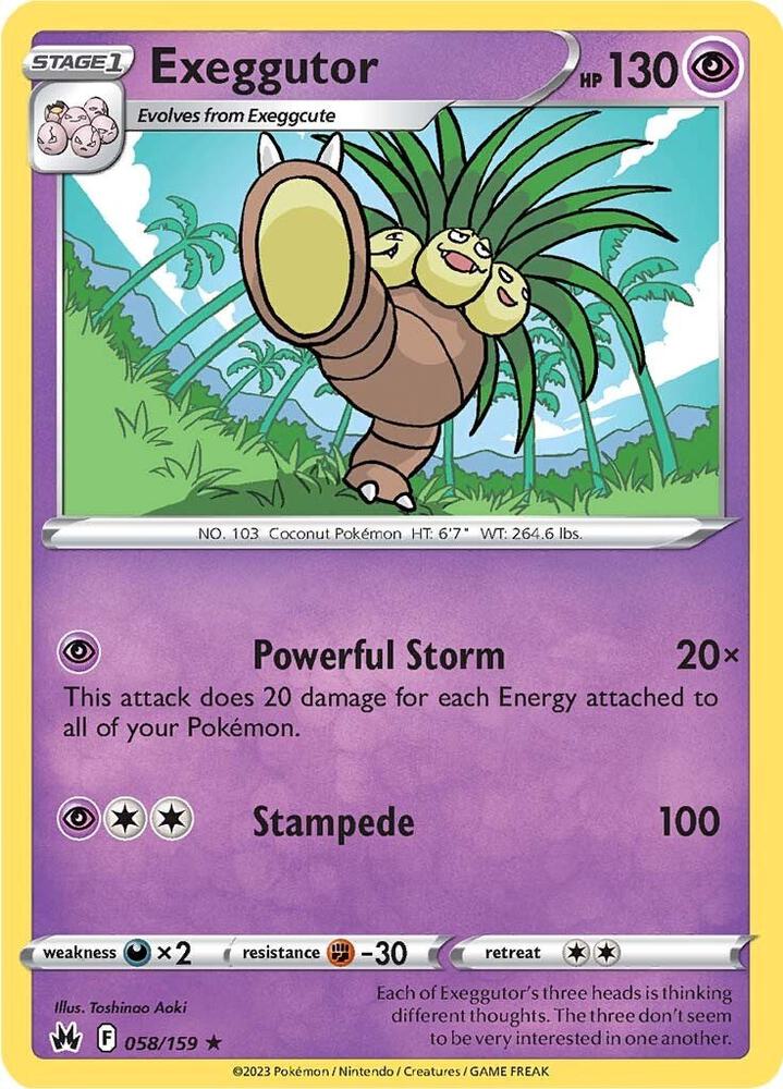 Exeggutor - Crown Zenith - Pokemon - TCGplayer.com