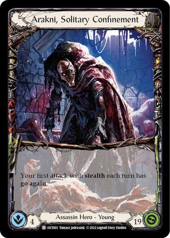 Arakni, Solitary Confinement - Outsiders - Flesh and Blood TCG