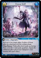 Freeze Stiff - Dawn of Ashes 1st Edition - Grand Archive TCG