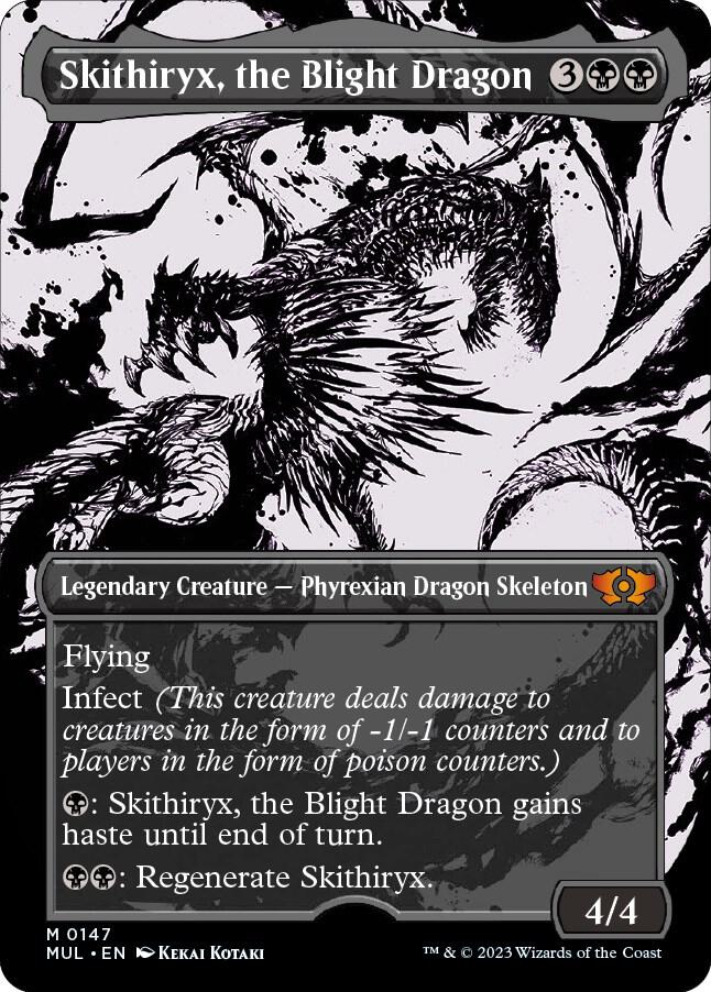 Skithiryx, the Blight Dragon (Halo Foil) - March of the Machine