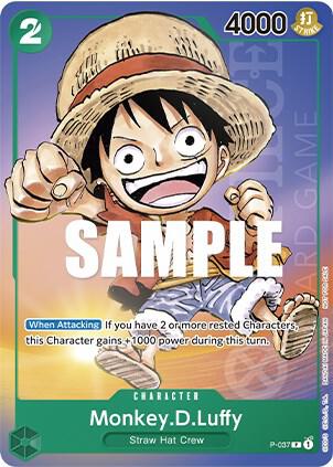 Monkey.D.Luffy (Anime Expo 2023) - One Piece Promotion Cards - One