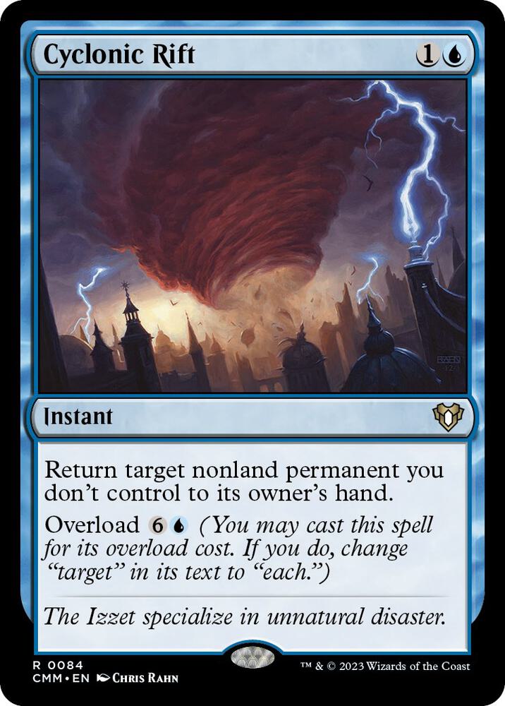 Cyclonic Rift - Commander Masters - Magic: The Gathering
