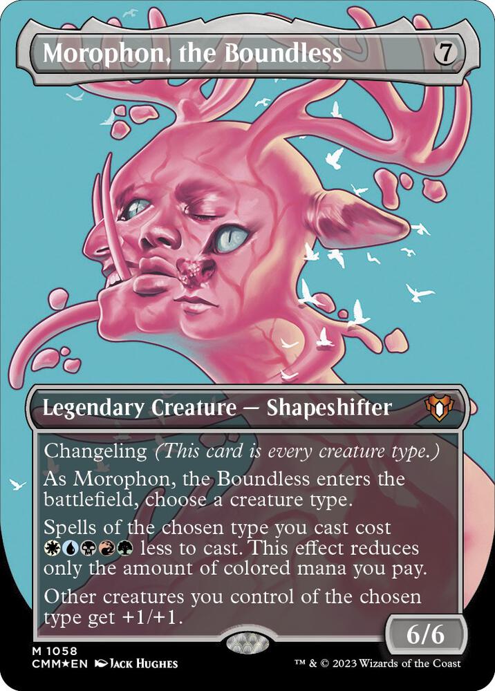 Morophon, the Boundless (Textured Foil) - Commander Masters