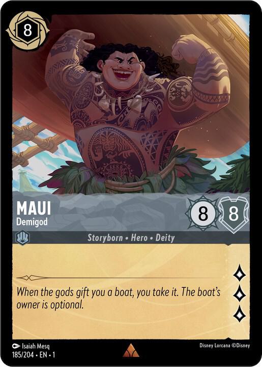 Maui - Demigod - The First Chapter - Disney Lorcana - TCGplayer.com