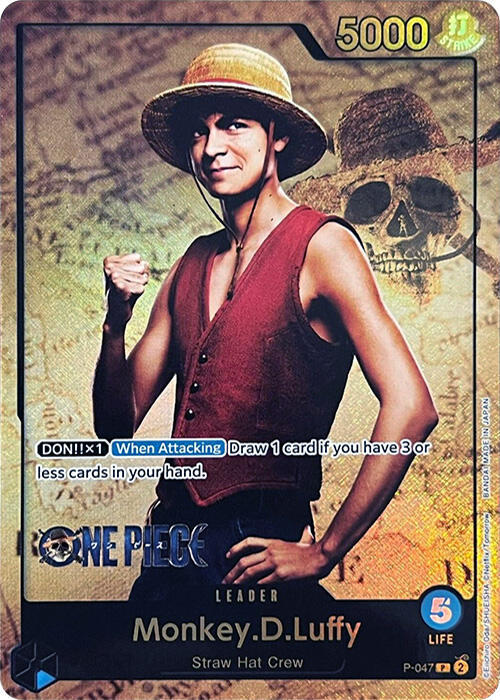 Monkey.D.Luffy (047) (Premium Card Collection -Live Action Edition