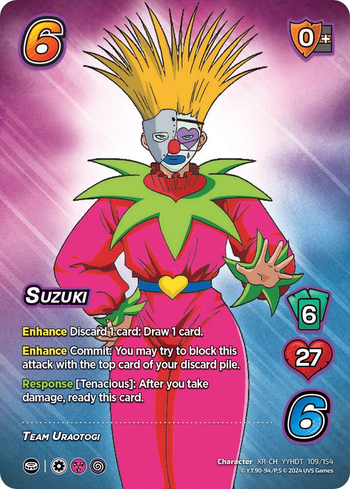 Suzuki (XR) - Yu Yu Hakusho: Dark Tournament - UniVersus