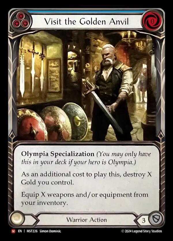 Visit the Golden Anvil - Part the Mistveil - Flesh and Blood TCG