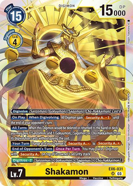 Shakamon - Infernal Ascension - Digimon Card Game - TCGplayer.com