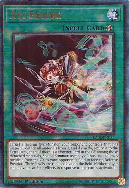 Xyz Encore (PUR) - 25th Anniversary Rarity Collection II - YuGiOh