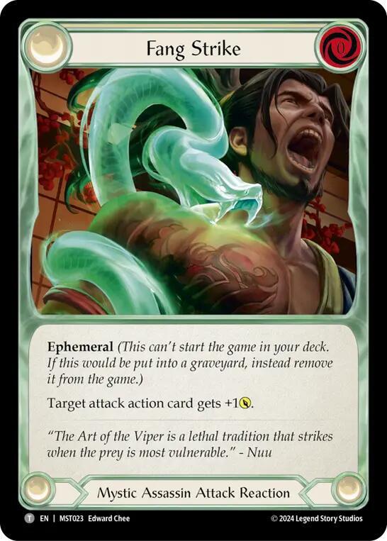 Fang Strike // Zen - Part the Mistveil - Flesh and Blood TCG
