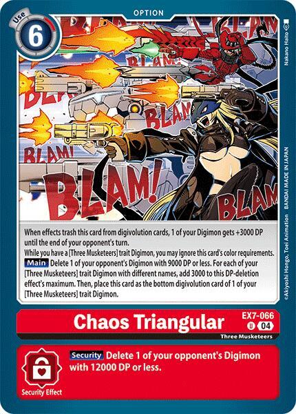 Chaos Triangular - Digimon LIBERATOR - Digimon Card Game