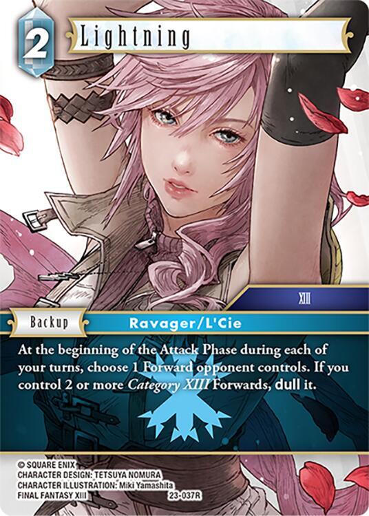 Lightning - Hidden Trials - Final Fantasy TCG - TCGplayer.com