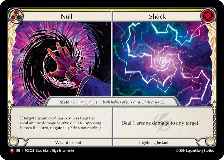 Null // Shock - Rosetta - Flesh and Blood TCG - TCGplayer.com