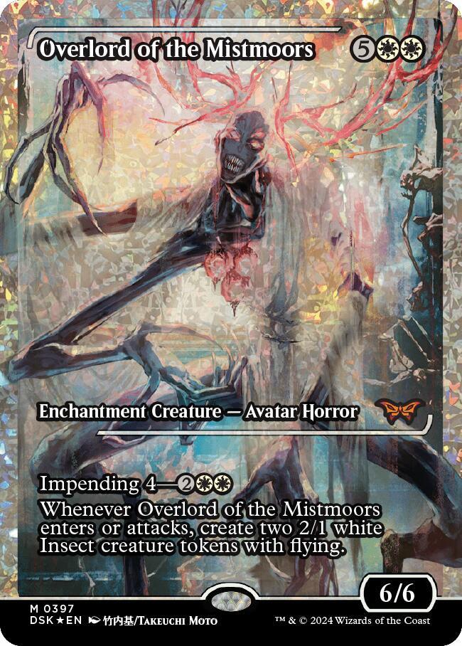 Overlord of the Mistmoors (Showcase) (Fracture Foil) - Duskmourn