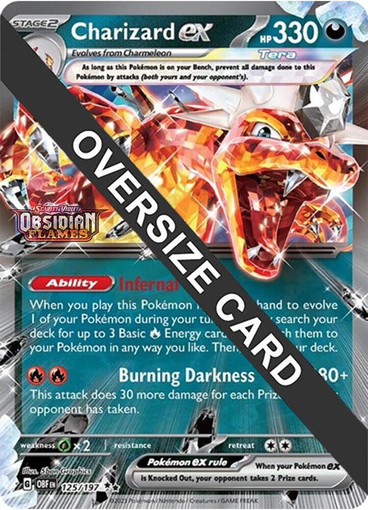 Charizard ex - 125/197 - Jumbo Cards - Pokemon - TCGplayer.com