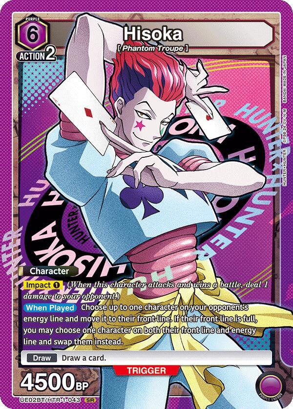 Hisoka (043) - UE02BT: HUNTER X HUNTER - Union Arena - TCGplayer.com