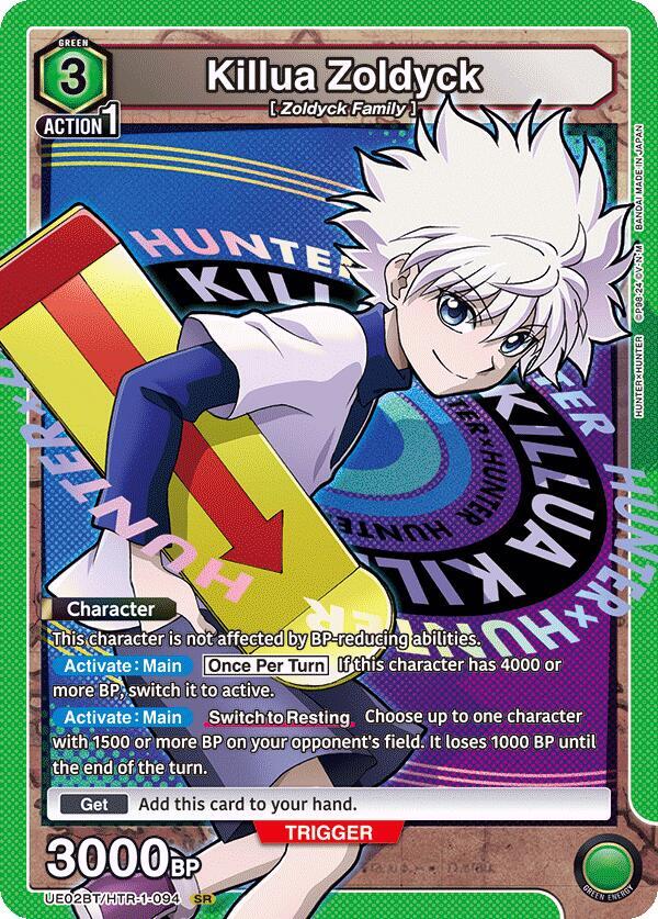 Killua Zoldyck (094) - UE02BT: HUNTER X HUNTER - Union Arena