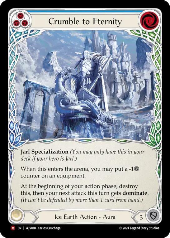 Crumble to Eternity - Armory Deck: Jarl Vetreidi - Flesh and Blood