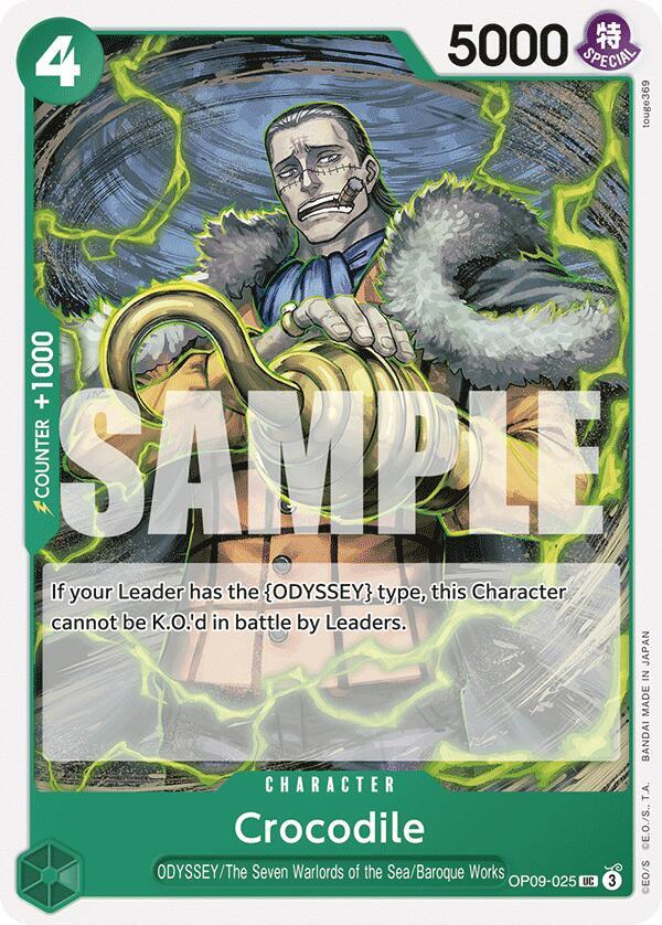 Crocodile (025) - Emperors in the New World - One Piece Card Game