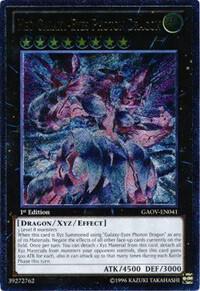 Neo Galaxy-Eyes Photon Dragon (UTR) - Galactic Overlord - YuGiOh