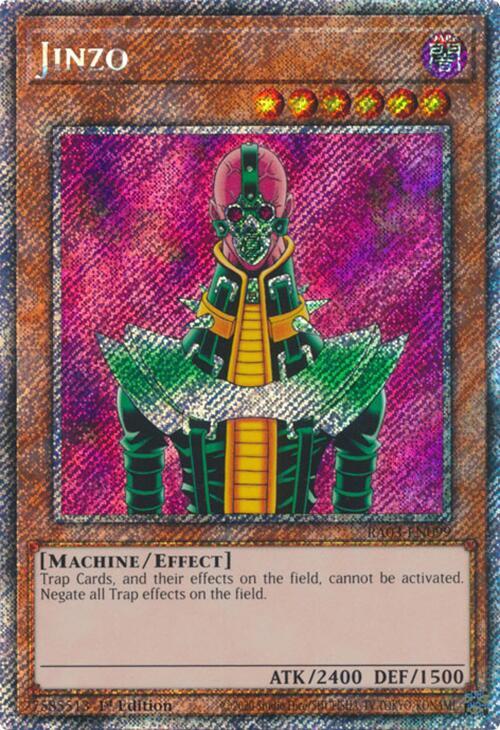 Jinzo (Platinum Secret Rare) - Quarter Century Bonanza - YuGiOh