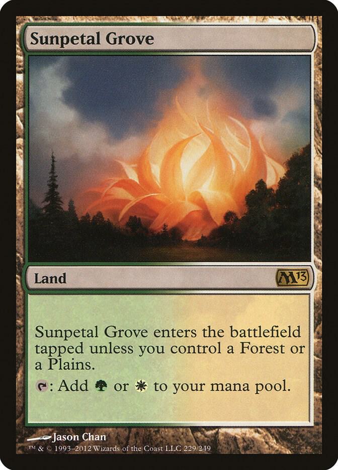 Sunpetal Grove - Magic 2013 (M13) - Magic: The Gathering