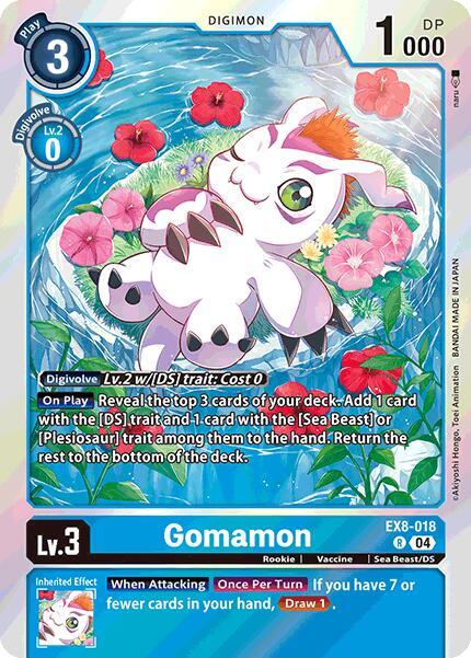 Gomamon - Chain of Liberation - Digimon Card Game - TCGplayer.com