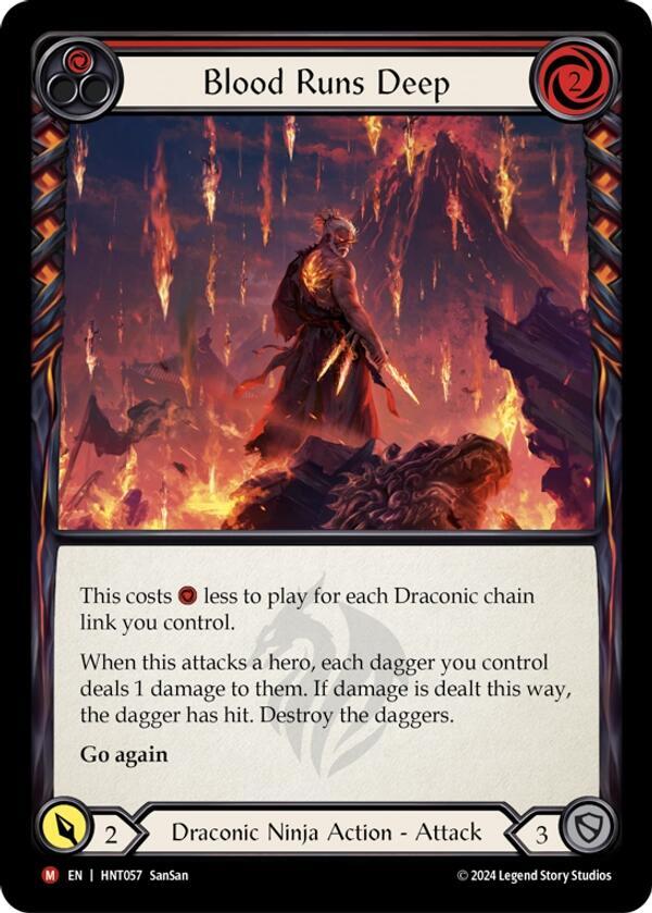 Blood Runs Deep - The Hunted - Flesh and Blood TCG - TCGplayer.com