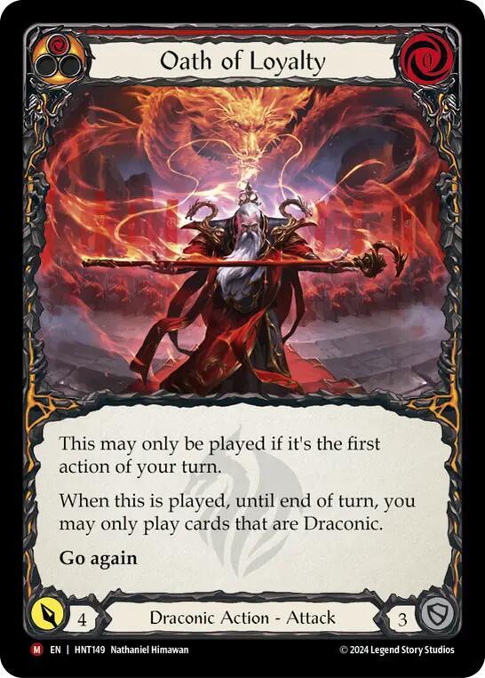 Oath of Loyalty - The Hunted - Flesh and Blood TCG - TCGplayer.com