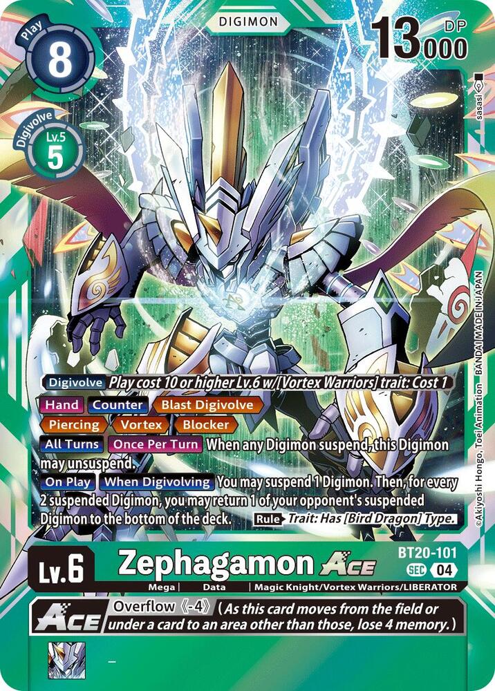 Zephagamon ACE - Release Special Booster 2.5 - Digimon Card Game