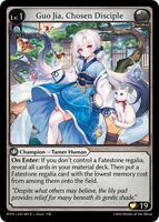 Guo Jia, Chosen Disciple - Abyssal Heaven - Grand Archive TCG