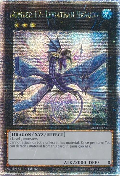 Number 17: Leviathan Dragon (Quarter Century Secret Rare