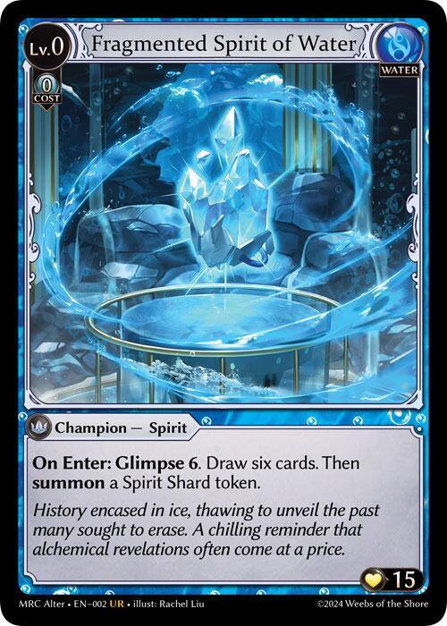 Fragmented Spirit of Water - Mercurial Heart Alter Edition - Grand
