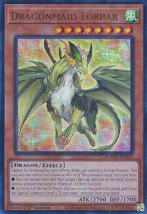 Dragonmaid Lorpar - Battles of Legend: Monster Mayhem - YuGiOh