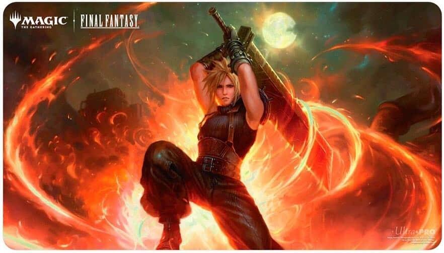 FINAL FANTASY Playmat for Magic: The Gathering - Commander Cloud