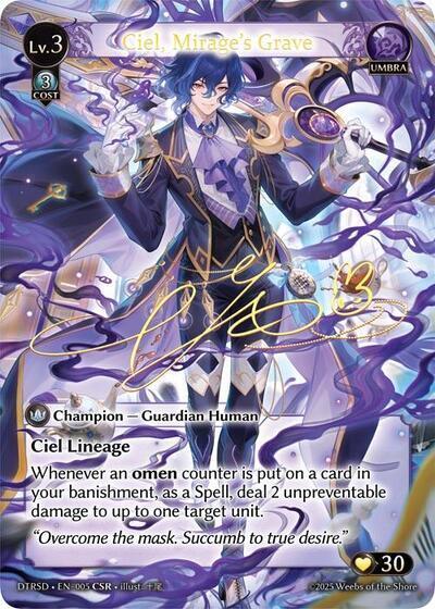 Ciel, Mirage's Grave (CSR) - Distorted Reflections Starter Decks