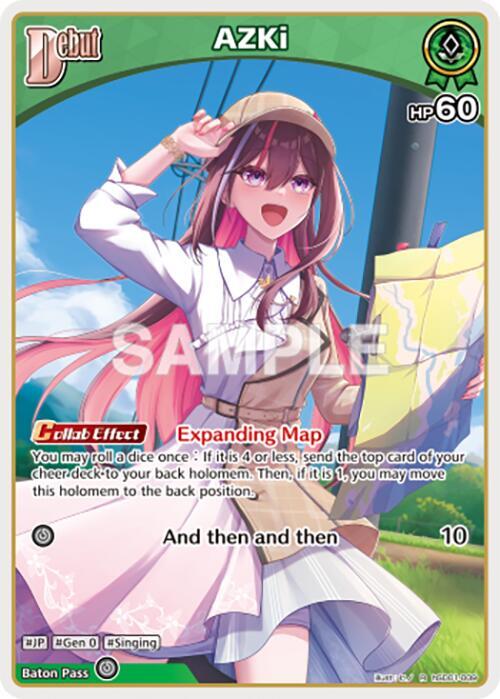 AZKi (R) - SD01: Start Deck: Tokino Sora and Azki - hololive