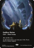 Godless Shrine (Borderless) (Galaxy Foil) - Edge of Eternities