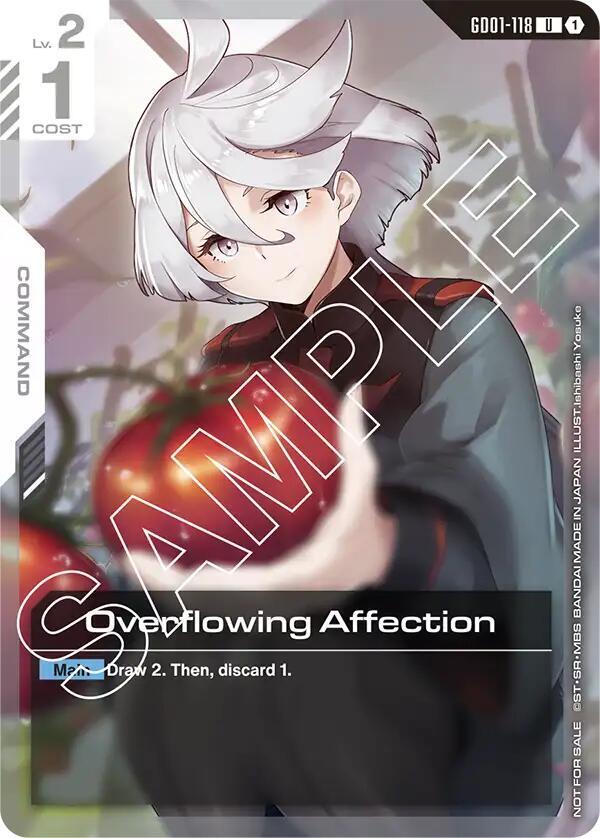 Overflowing Affection (Newtype Challenge 2025 Mission 1) - Gundam