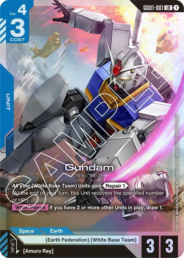 Gundam (GD01-001) - Newtype Rising - Gundam Card Game - TCGplayer.com