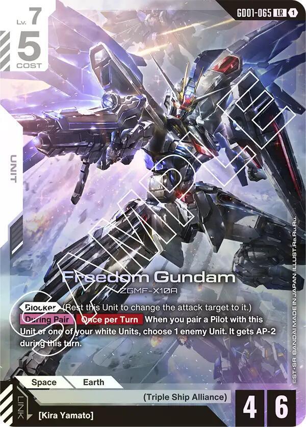Freedom Gundam - Newtype Rising - Gundam Card Game - TCGplayer.com
