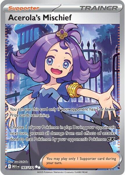 Acerola's Mischief - 165/132 - ME01: Mega Evolution - Pokemon