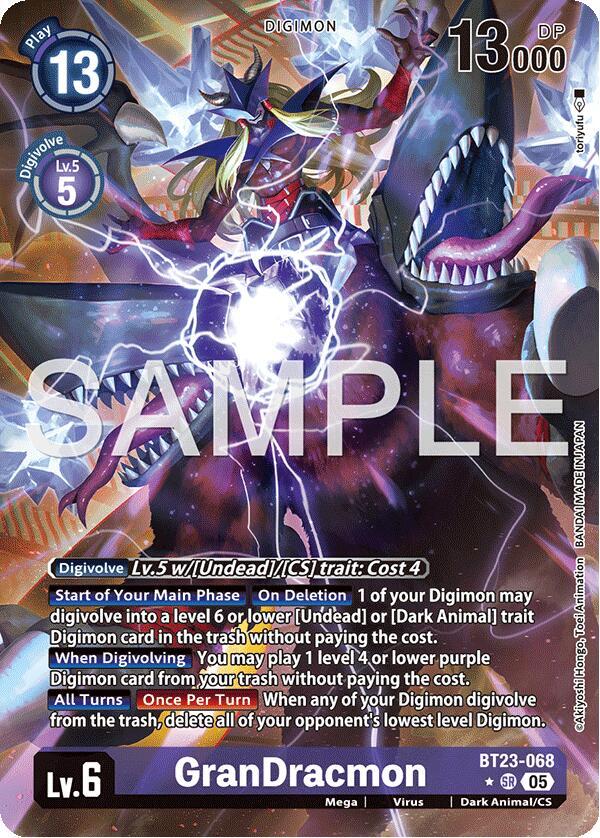GranDracmon (Alternate Art) - Hackers' Slumber - Digimon Card Game