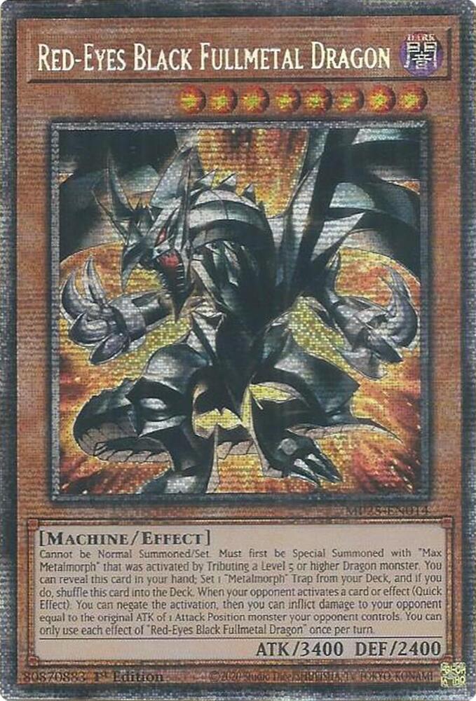 Red-Eyes Black Fullmetal Dragon - 2025 Mega-Pack - YuGiOh