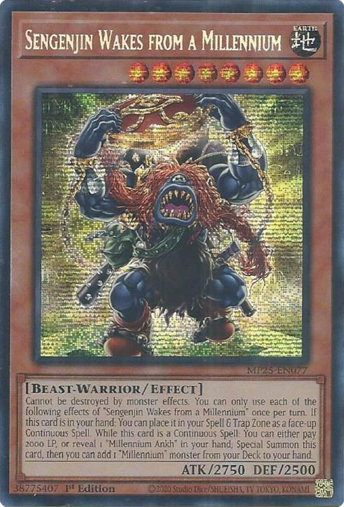 Sengenjin Wakes from a Millennium - 2025 Mega-Pack - YuGiOh