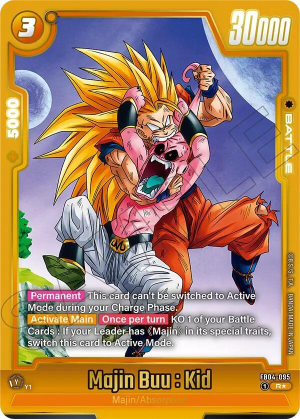 Majin Buu : Kid - FB04-095 (Alternate Art) - Ultra Limit Alternate