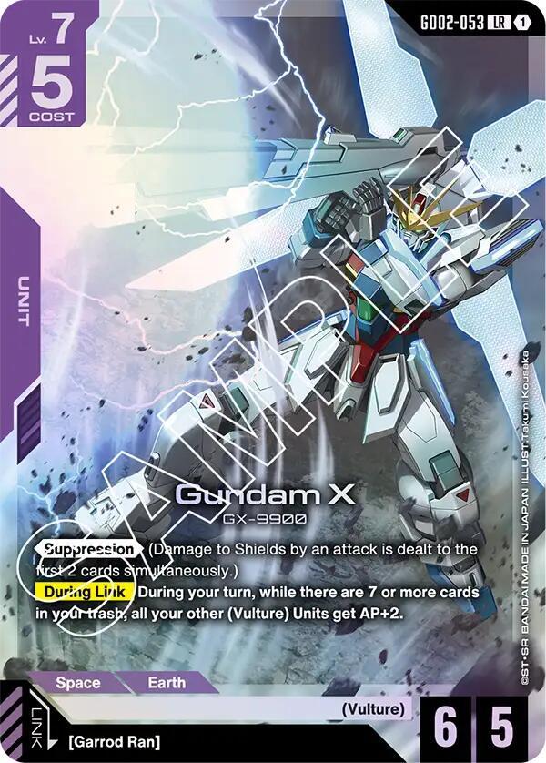Gundam X (GD02-053) - Dual Impact - Gundam Card Game - TCGplayer.com