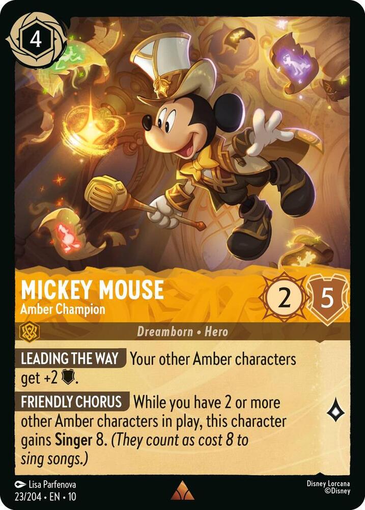 Mickey Mouse - Amber Champion - Whispers in the Well - Disney